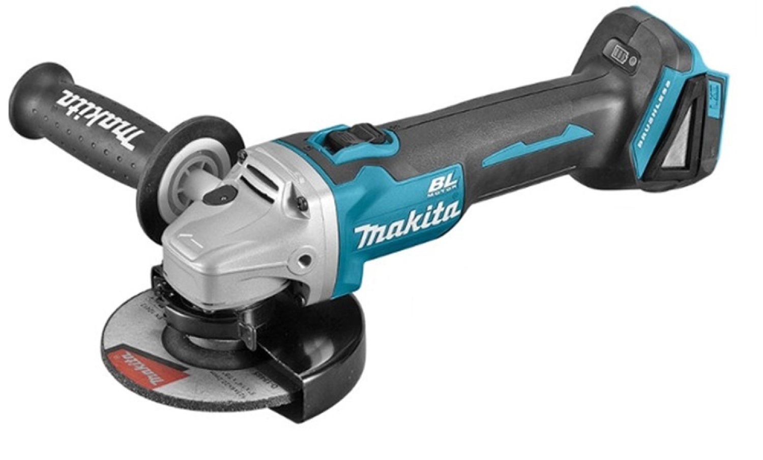 Makita DGA506Z 18V Li-Ion Accu haakse slijper body - 125mm - koolborstelloos - softstart
