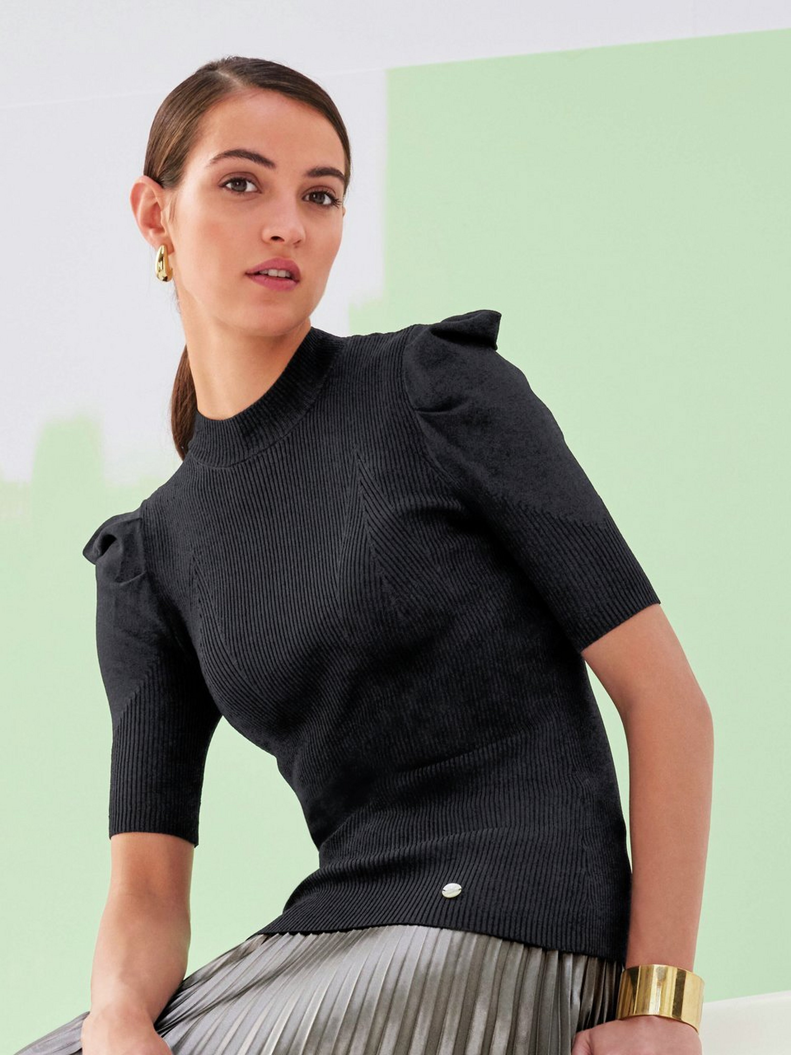 Pullover mit 1/2-Arm