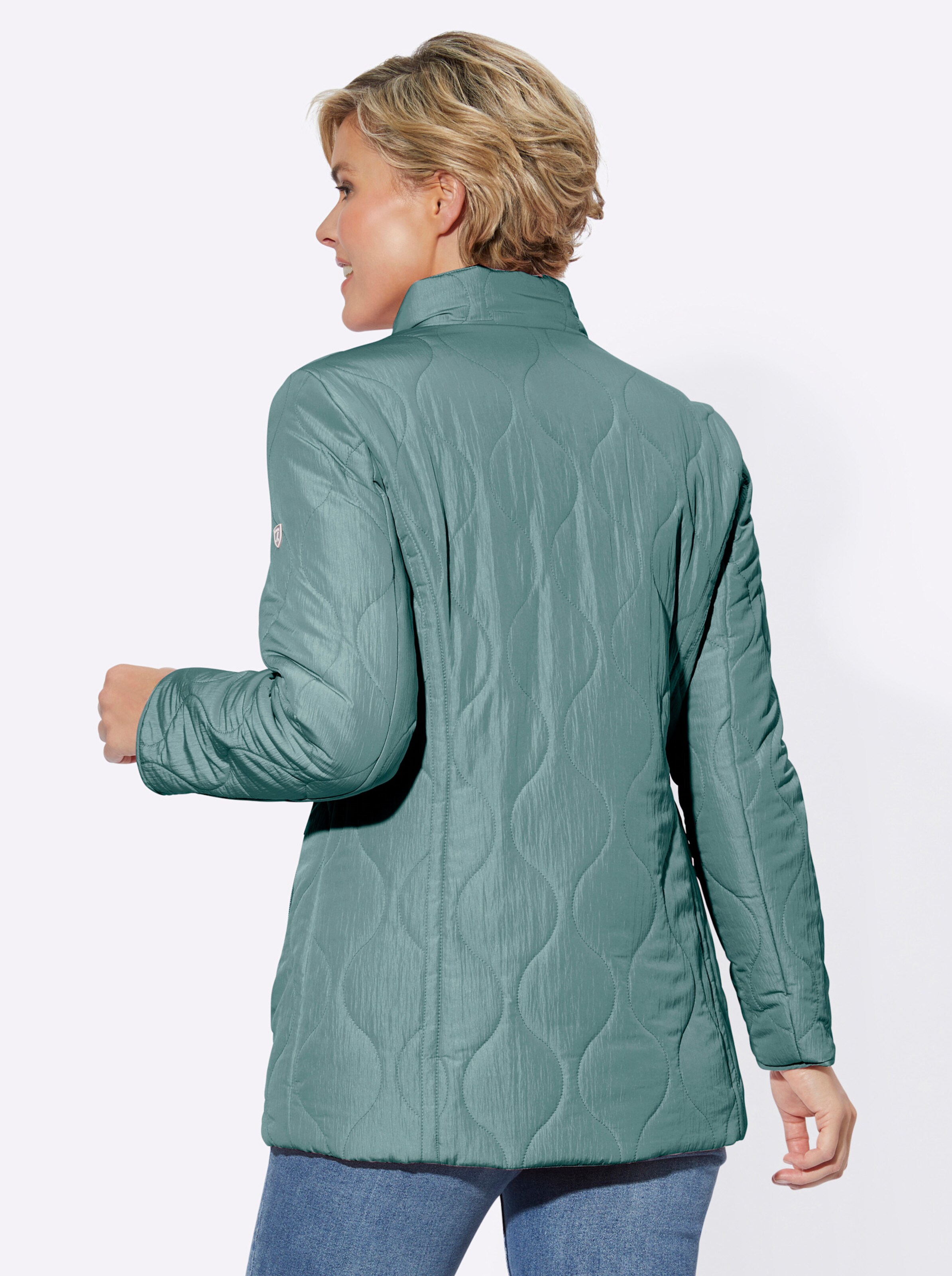 Jacke in jade