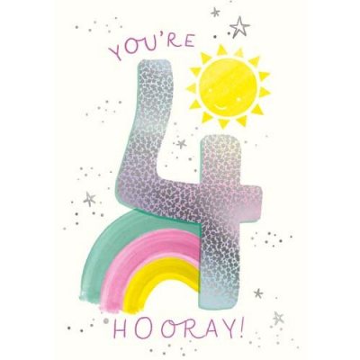 You're 4 Hooray! Sunshine And Rainbow