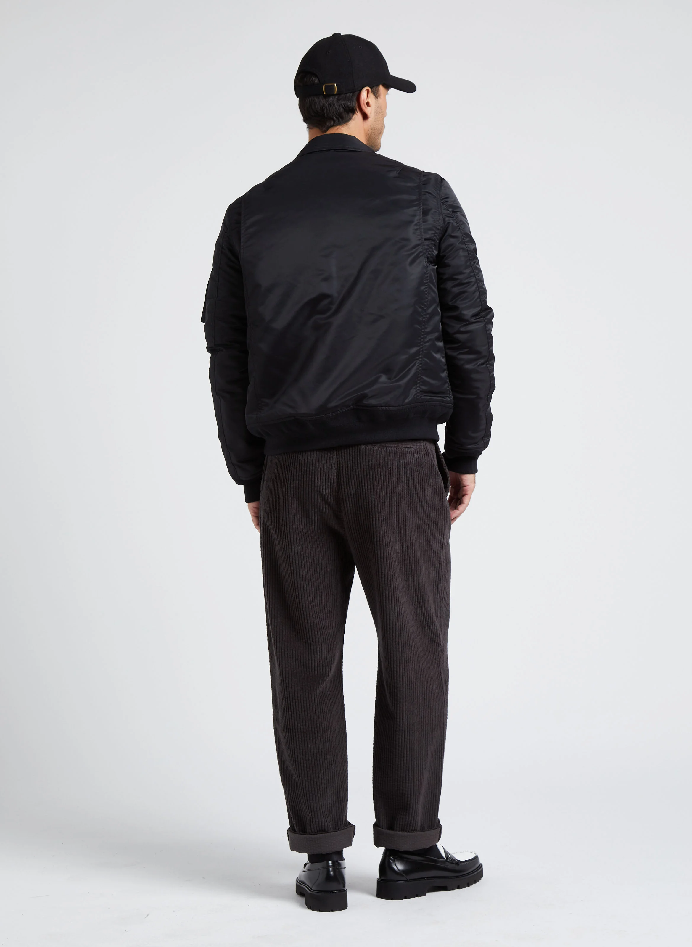Blouson col classique | Noir