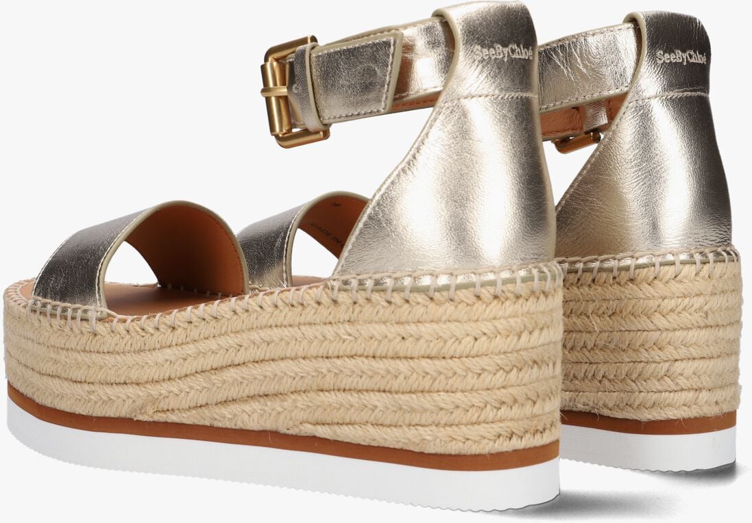 SEE BY CHLO\u00C9 gouden see by chlo&eacute; espadrilles glyn