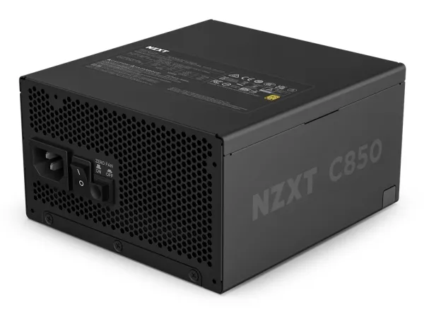 NZXT C850 Gold, 850 W, 100 - 240 V, 10 - 5 A, aktiv, 120 W, 850 W