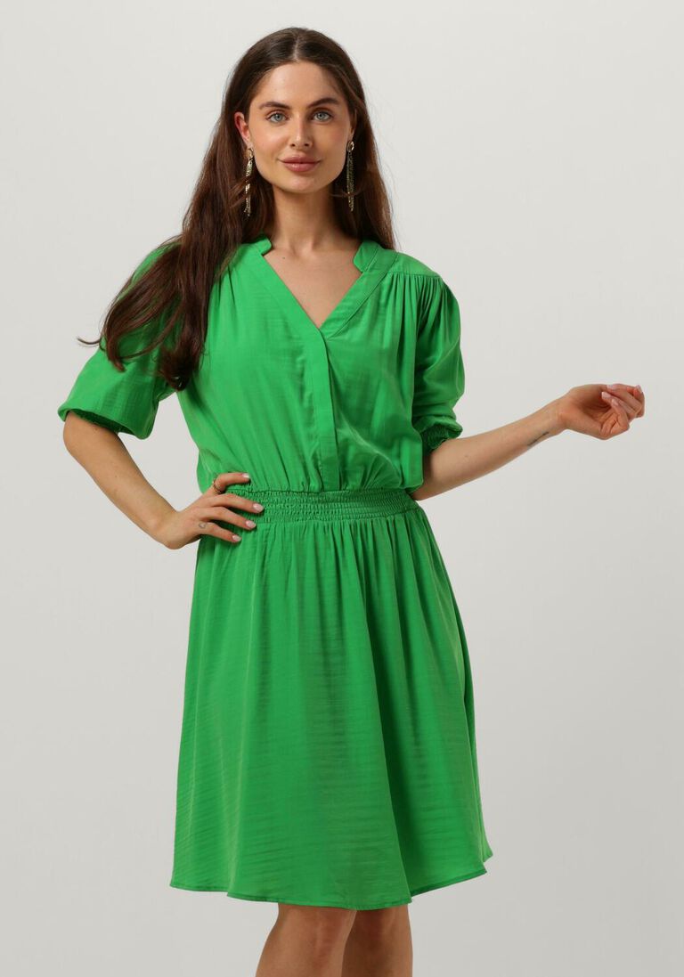 MINUS groene minus mini jurk ayame short dress