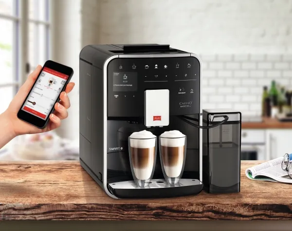 Melitta F850-102, Espressomaskine, 1,8 L, Malet kaffe, 1450 W, Sort