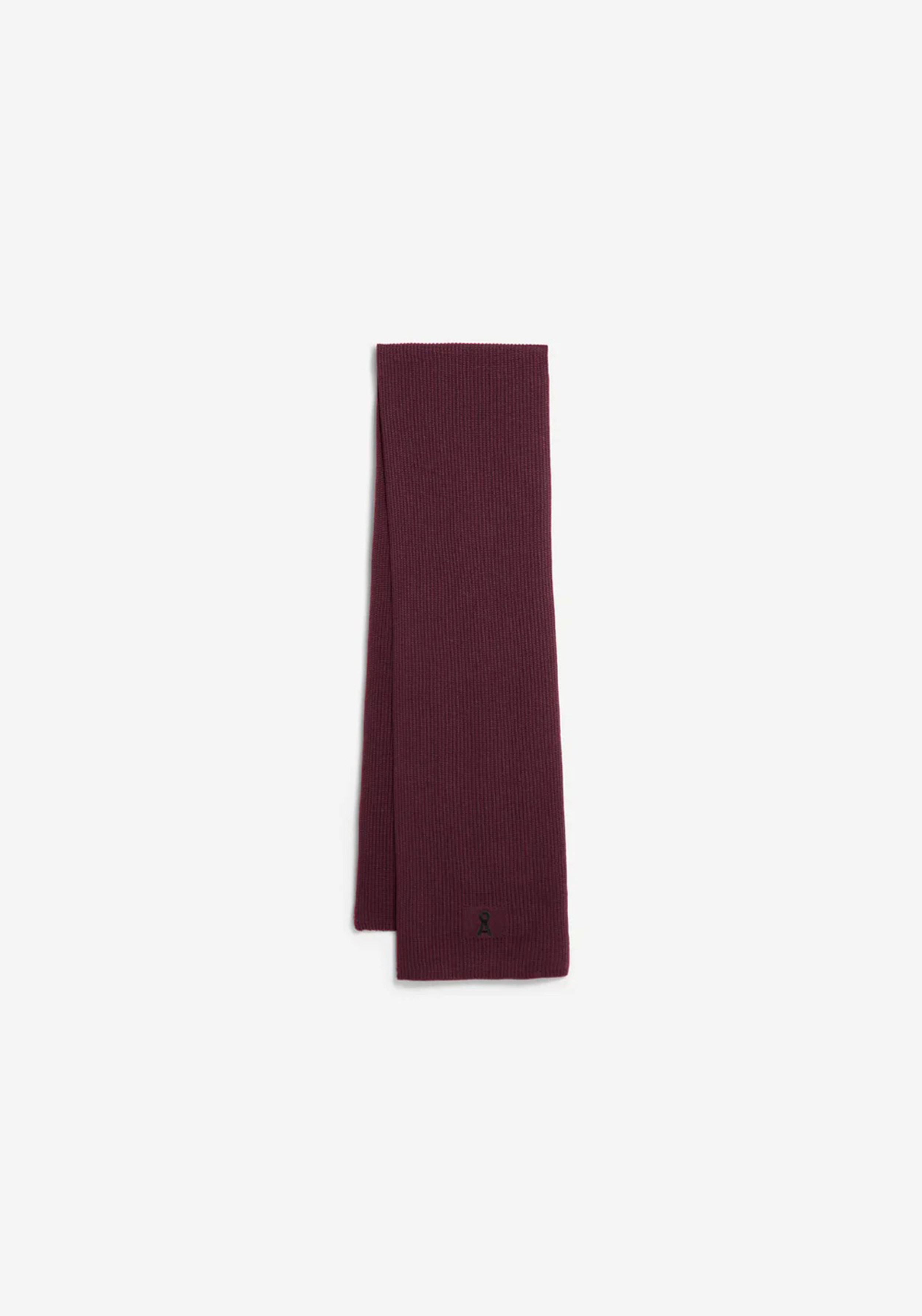 Armedangels Schal Iconic Å Claasas Cotton Dark Cranberry