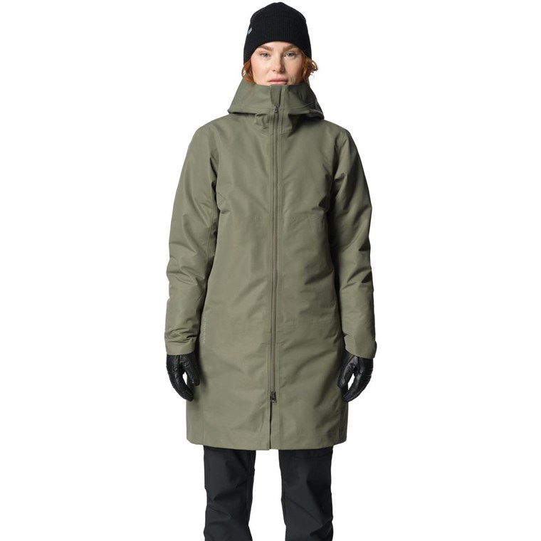 Houdini W'S One Parka Sage Green
