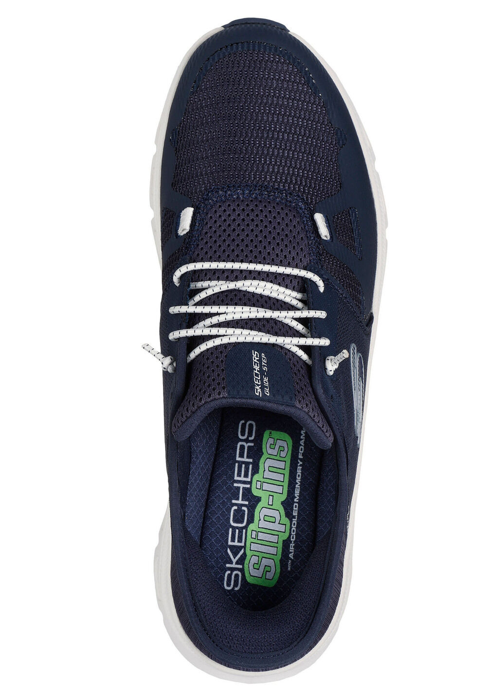 SKECHERS, Herren-Sneaker, mit geformter Slip-Ins Fersenplatte