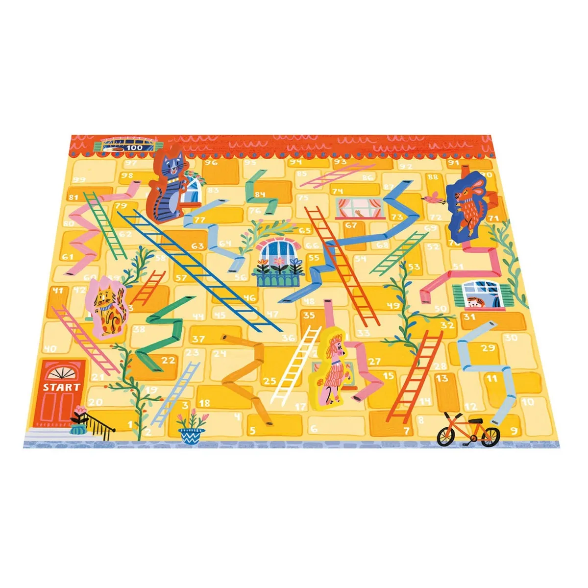 Auzou Jeu de Serpents et Échelles