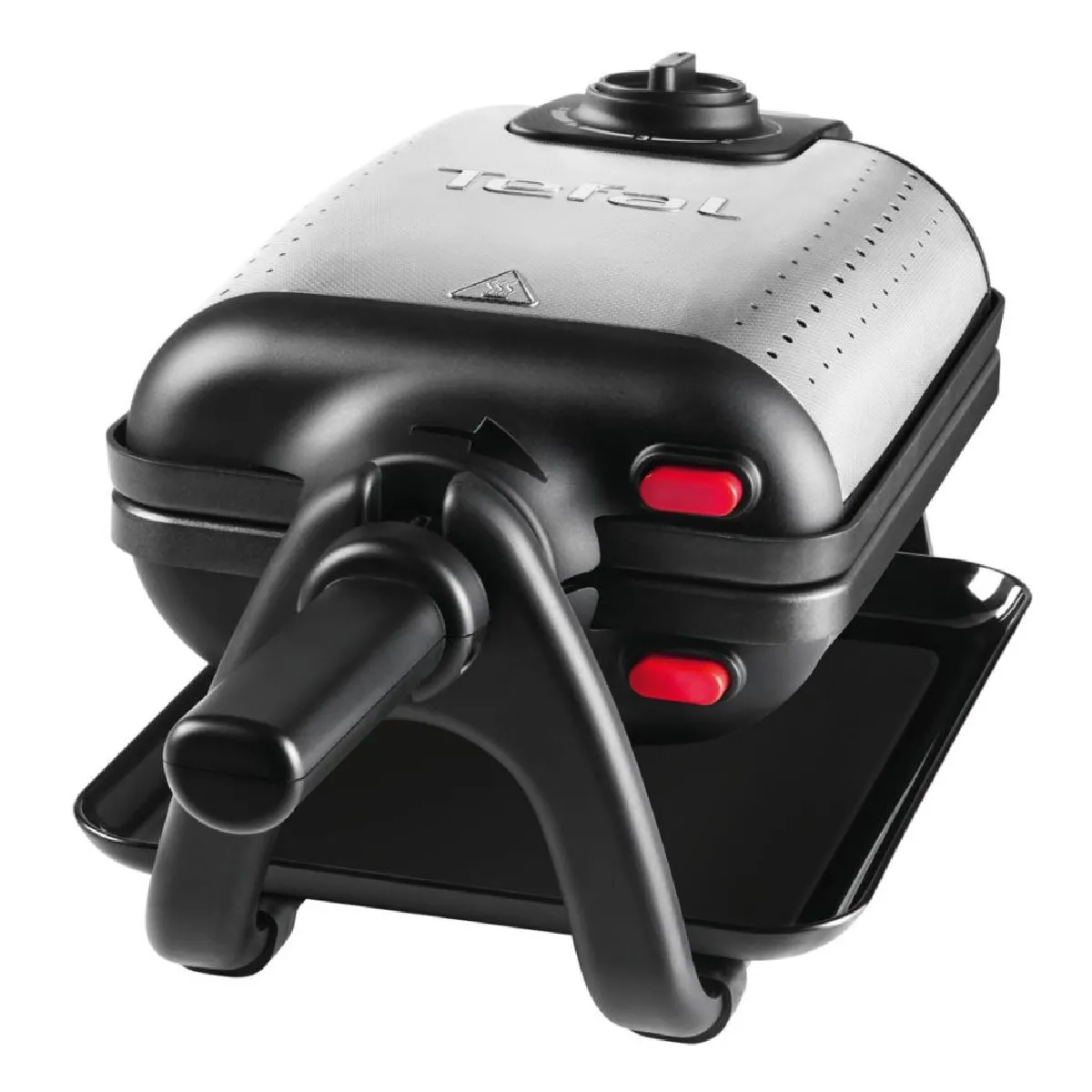 Tefal Gaufrier 1200w Noir/Inox - WM756D12