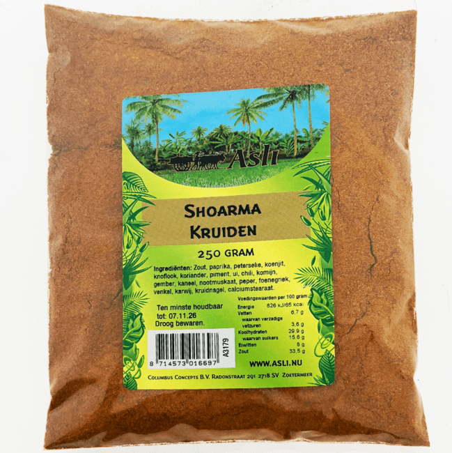 Asli Shoarma Kruiden 250g