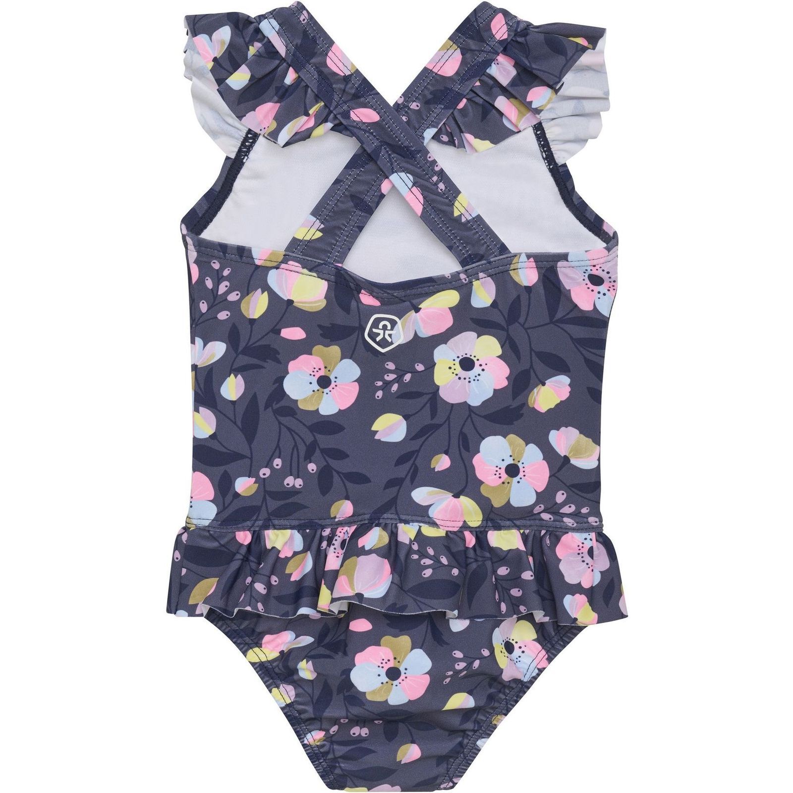Color KidsBaby Suit W. Frills Diaper