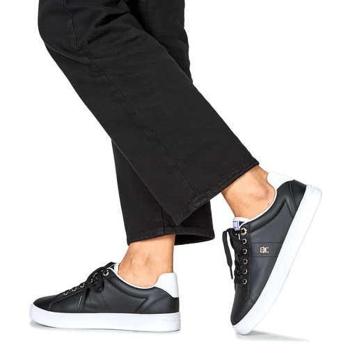 Tommy Hilfiger - ESSENTIAL ELEVATED COURT SNEAKER - Noir