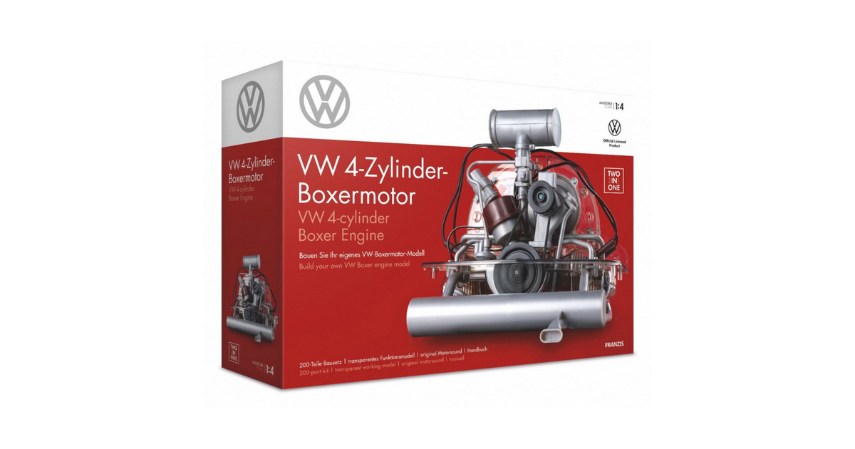 FranzisVW 4 cylinder Boxer Engine Modelbouw  (Schaal 1:4)