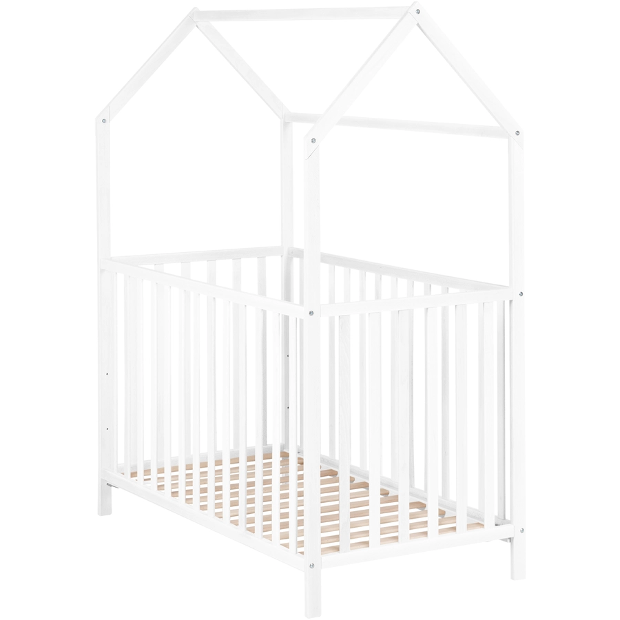 kindsgard Hausbett lillehus 60 x 120 cm weiß