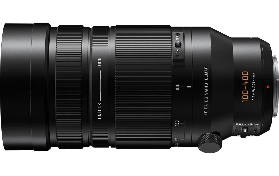 Zoomobjektiv Leica DG Vario-Elmar 100-400mm F/4.0-6.3 II MFT<br>Lichtstarkes Premium- Super-Telezoom für G Serie