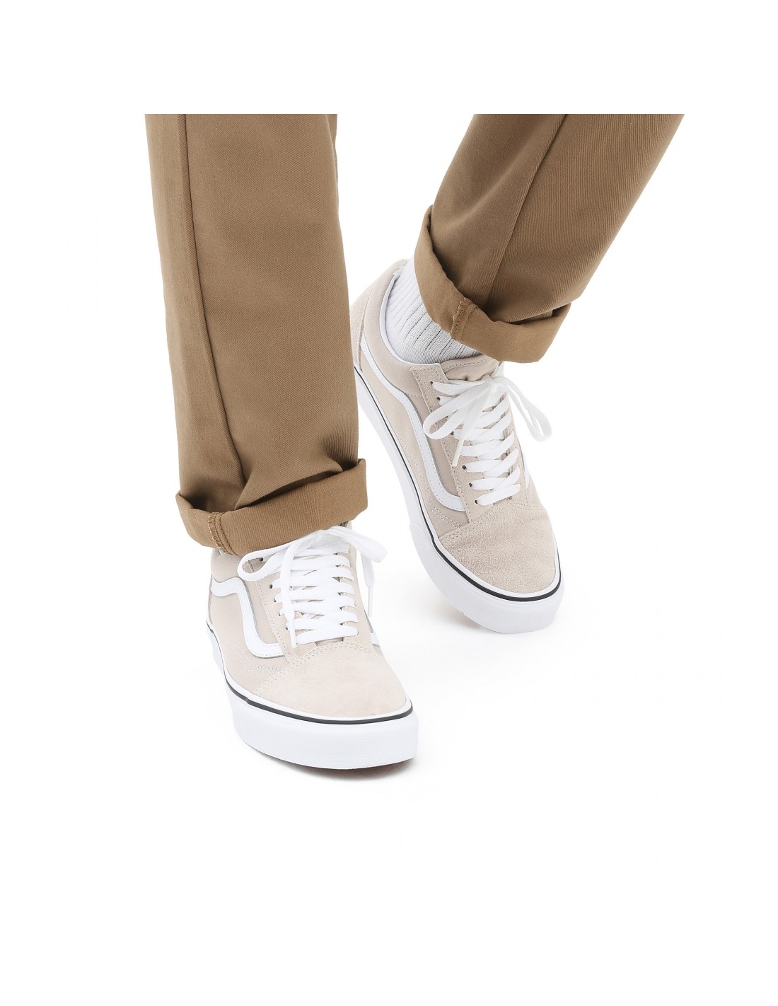 vans Sneakers mixte ua old skool cthr frnok beige