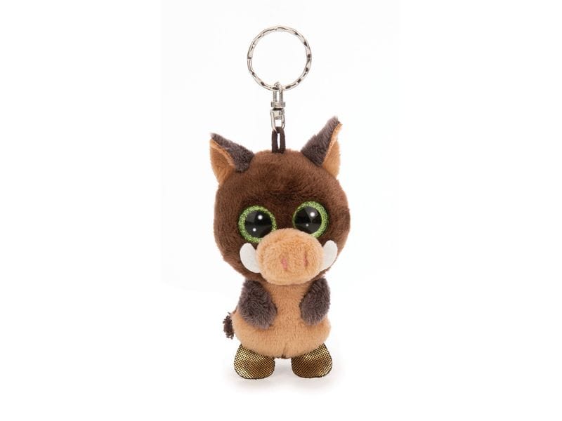 Nici Schlüsselanhänger Wildschwein Truffle 8 x 5 x 6 cm Anhänger aus Plüsch