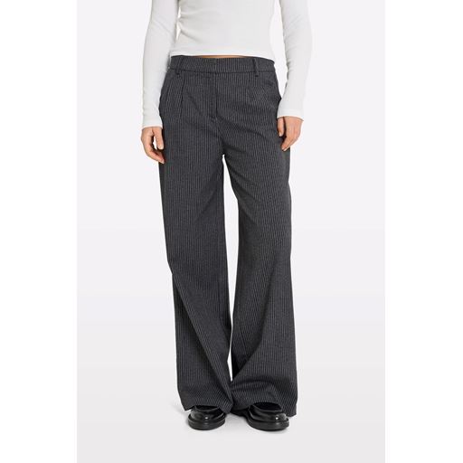 Envii Endore Bukser, Dark Grey Stripe, 40