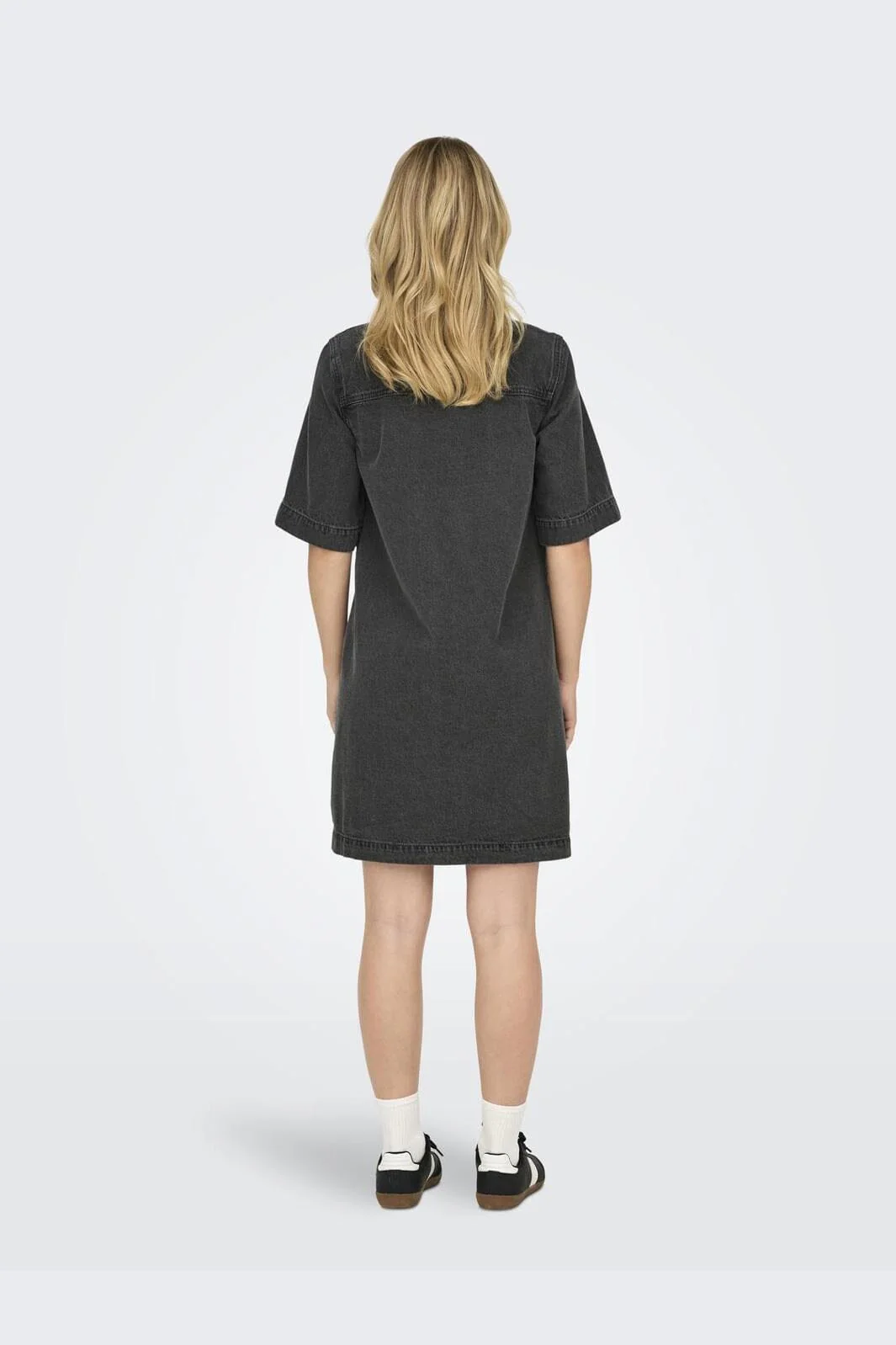 Only Onlbelle S/S Button Dress Gua