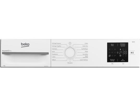 BEKO - Sèche-linge pompe à chaleur D3H19E01W