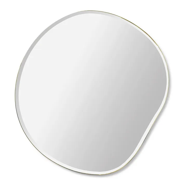 Ferm Living Miroir Pond | Laiton