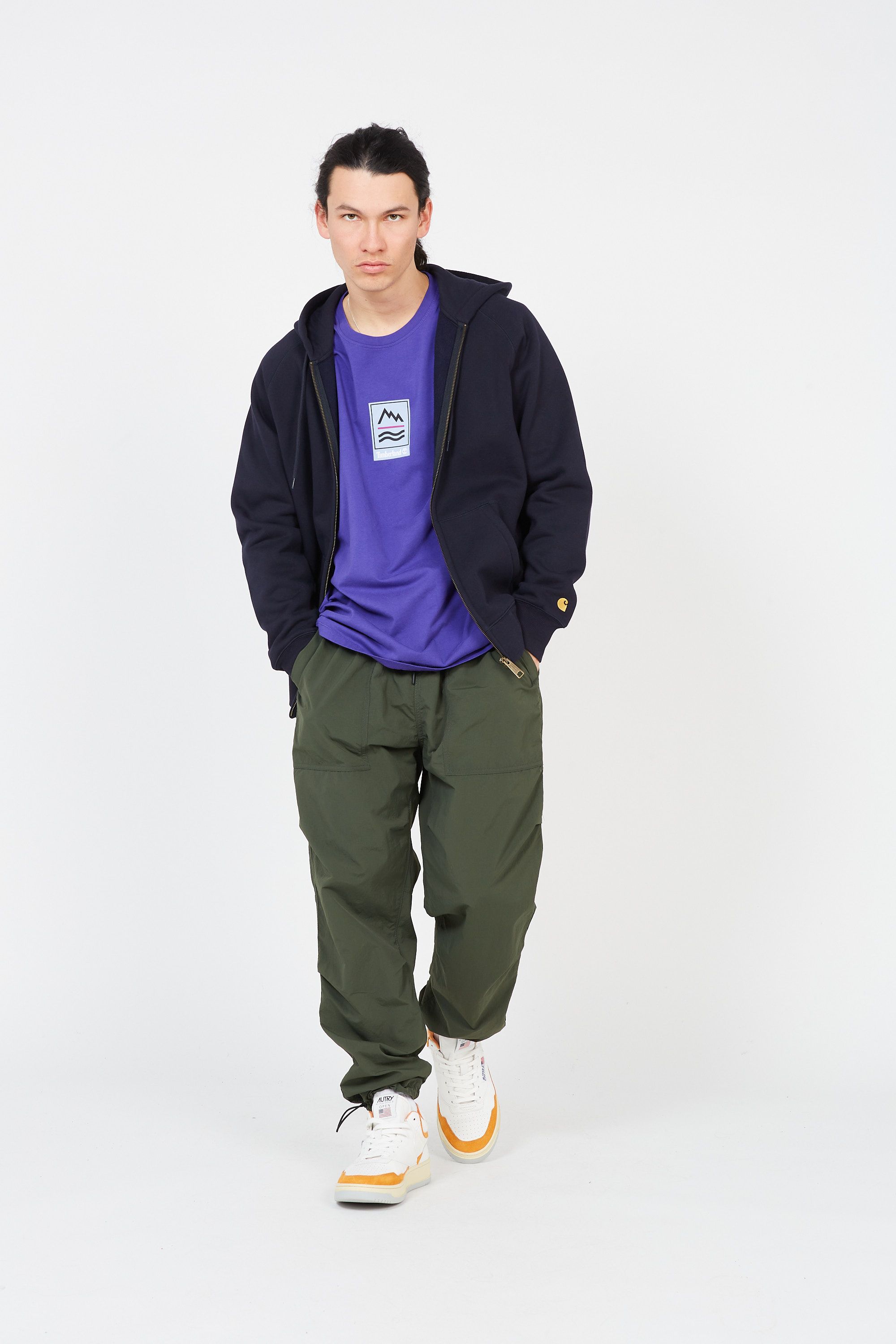 CARHARTT WIP Hoodie CHASE Bleu