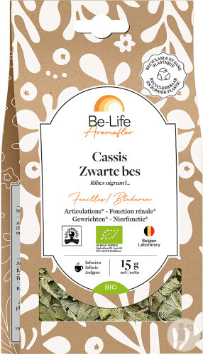 Be-Life Aromaflor Cassis Articulations-Détox Bio Sachet 15g