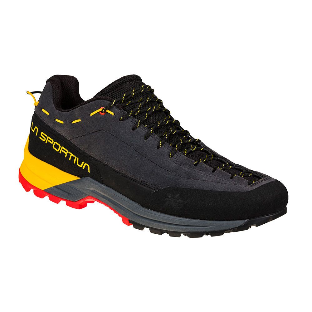 La Sportiva TX GUIDE LEATHER - Chaussures d'approche Homme carbon/yellow