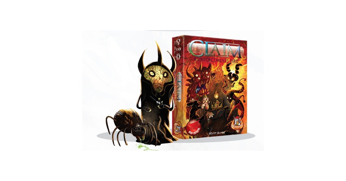White Goblin GamesClaim Reinforcements: Fire Kaartspel  (Nederlands, Uitbreiding, 2 spelers, 25 minuten, Vanaf 10 jaar)