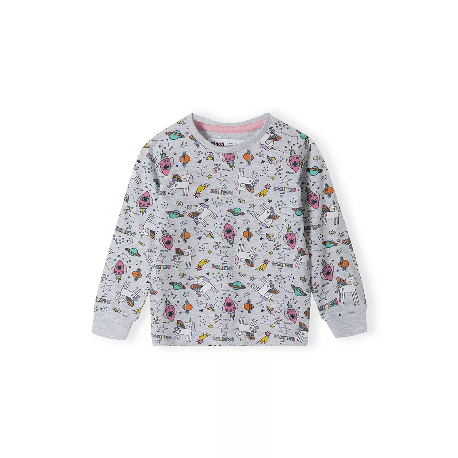 MINOTI Pyjama Grau