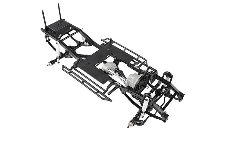 Scale Crawler Trail Finder 2 LWB Chassis Bausatz, 1:10<br>RC4WD Crawler Scale Builders Kit mit langem Radstand