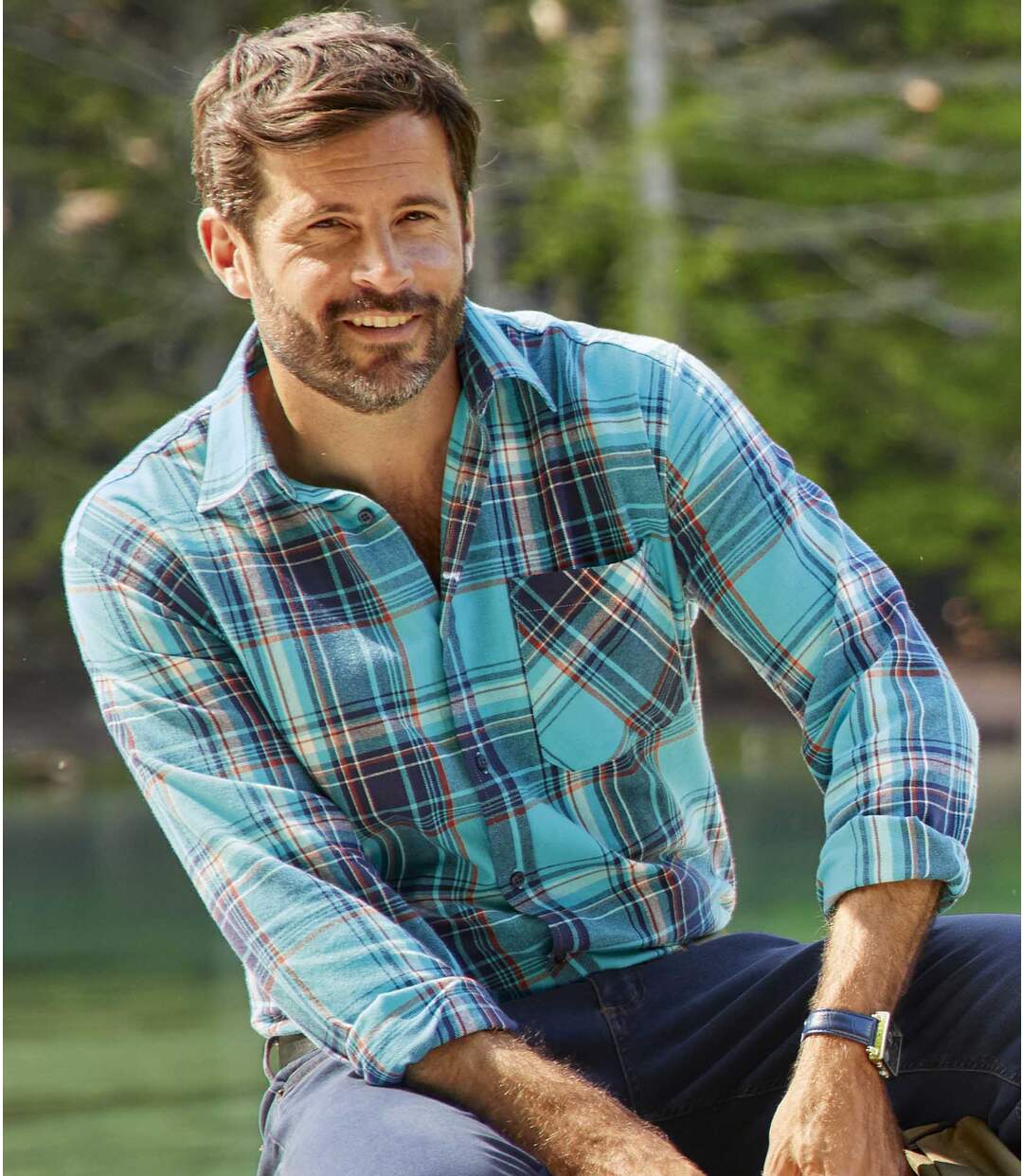 Chemise Flanelle à Carreaux Atlas®