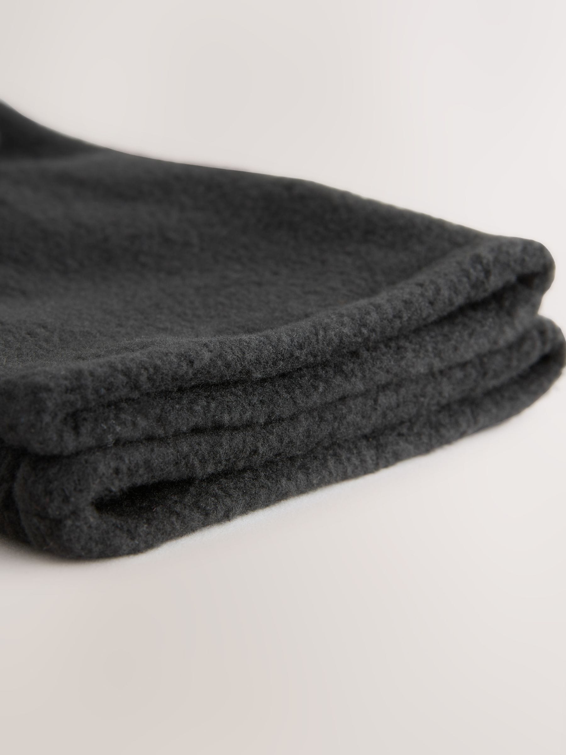 Zwart - Fleece handschoenen