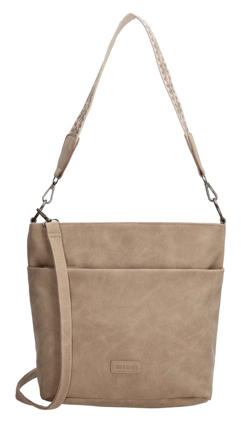 Beagles Schoudertas Taupe Dames
