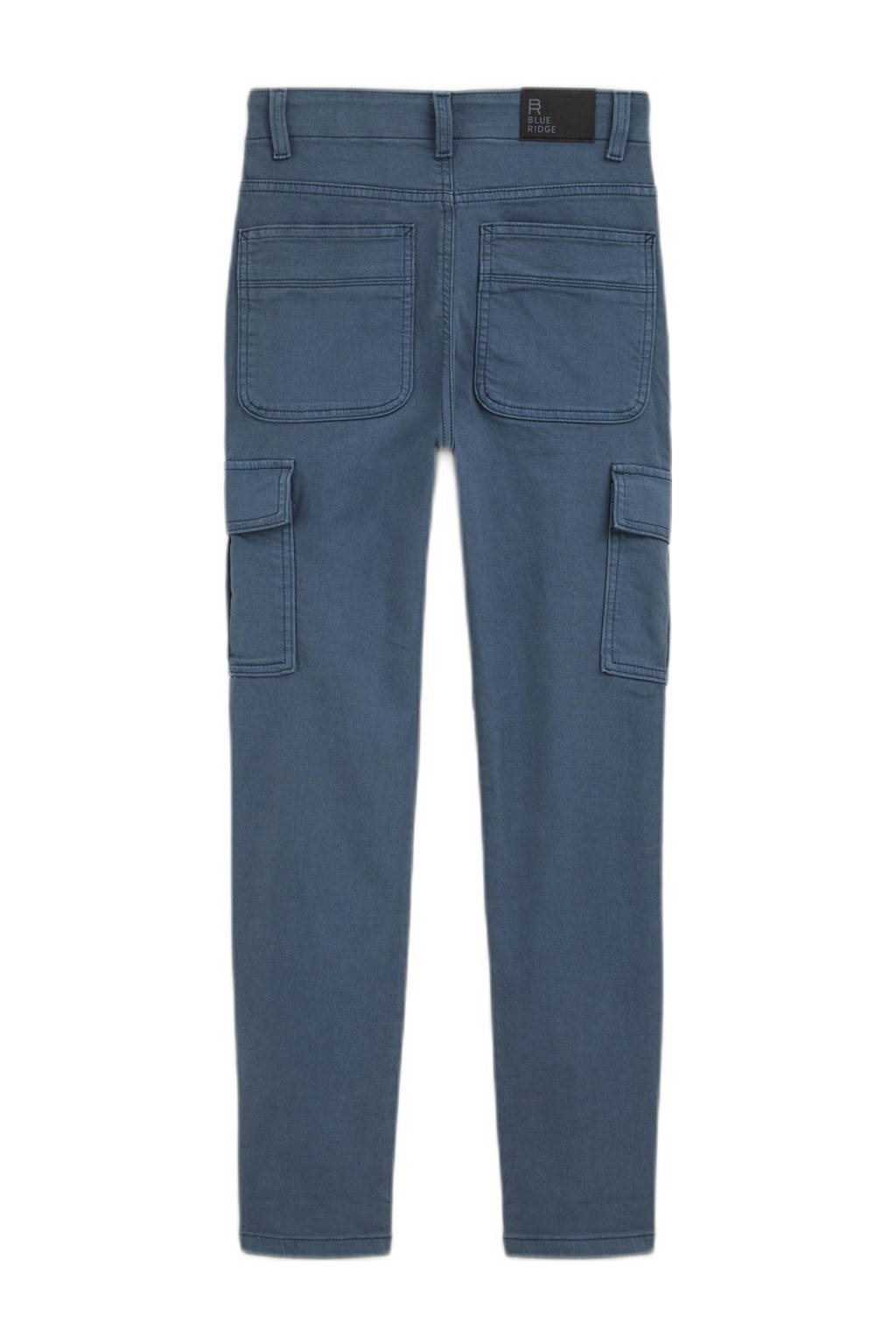 WE Fashion cargobroek blauw