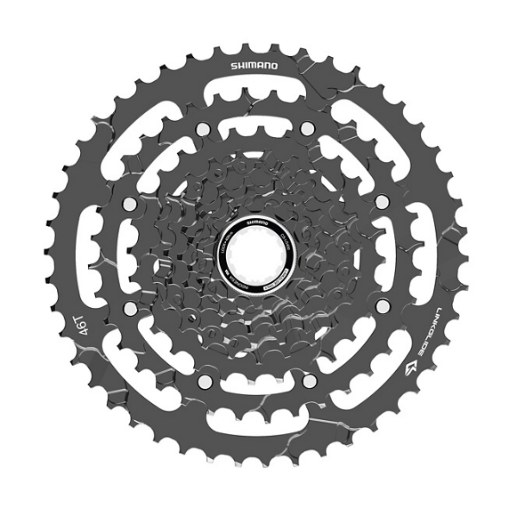 Shimano Cues LG400 Linkglide 9-speed kassette 11-46