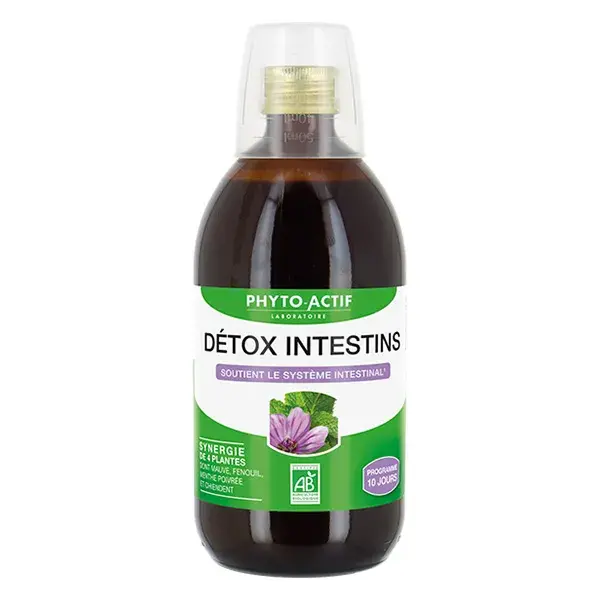 Coquetel de Desintoxicação Intestinal Orgânico Phyto-Actif 500ml