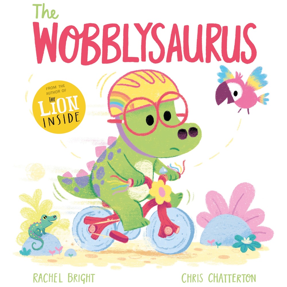 Das Taschenbuch „Der Wobblysaurus“ von Rachel Bright & Chris Chatterton