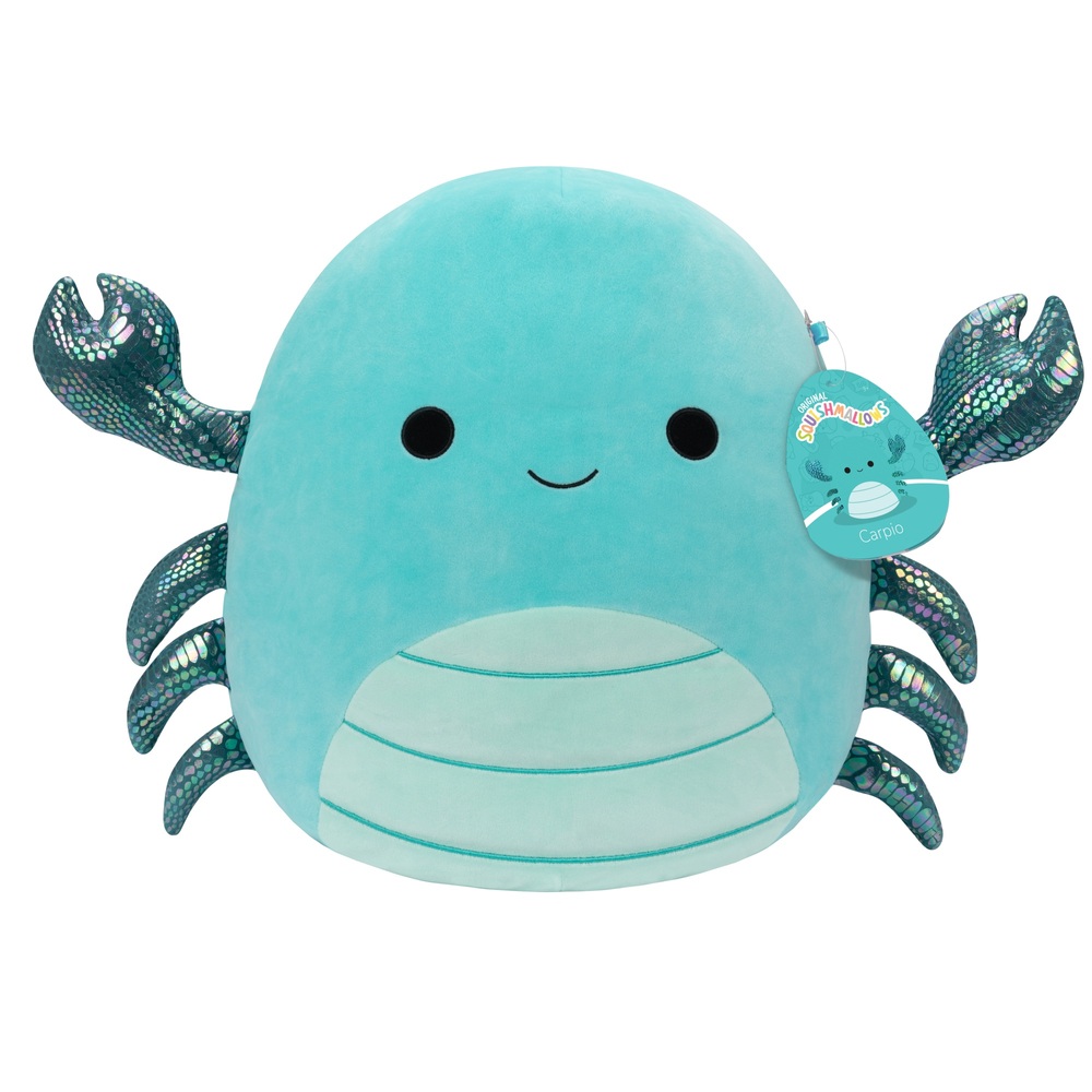 Original Squishmallows 40cm Carpio der türkisfarbene Skorpion