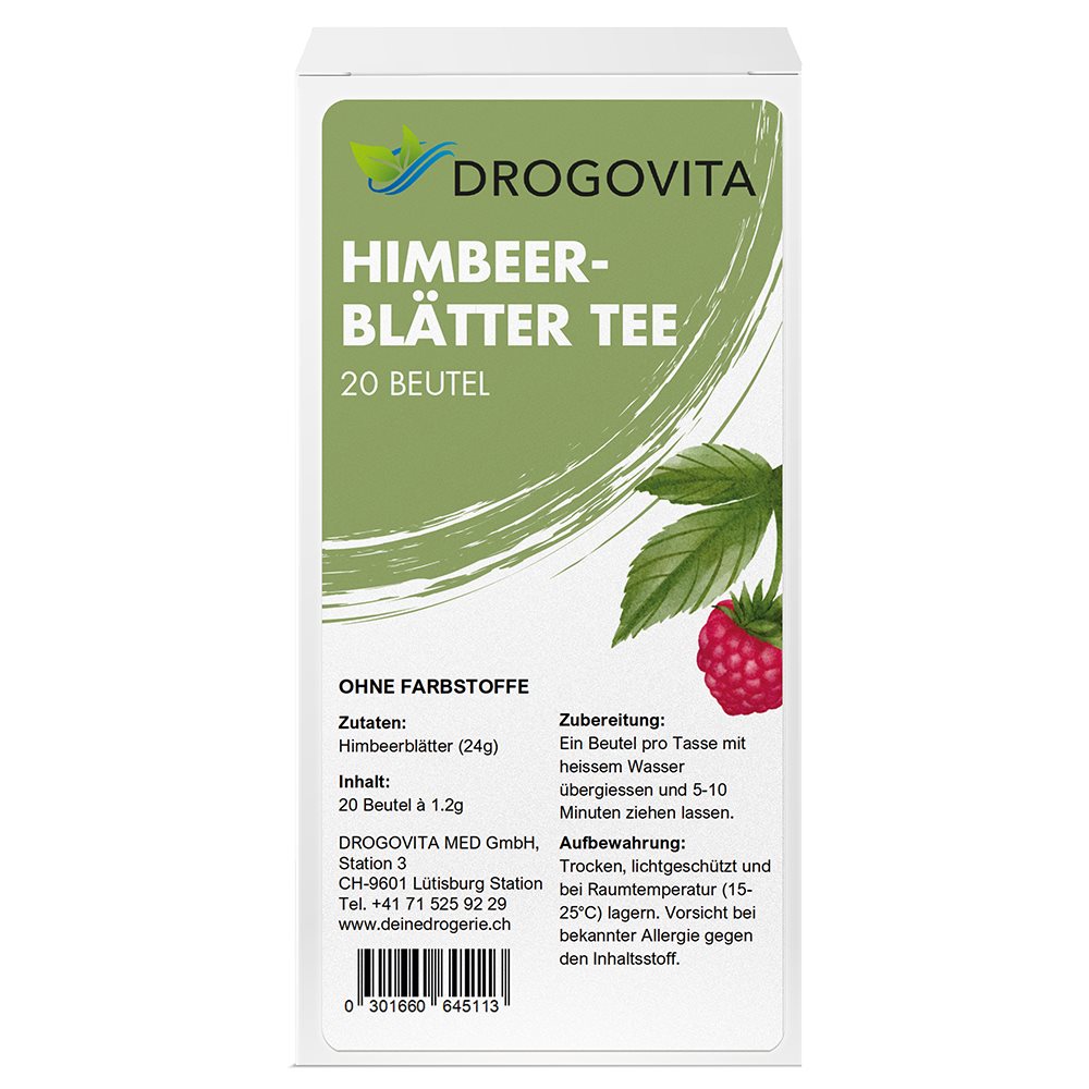 DROGOVITA Himbeerblätter Tee Tees Btl 20 Stk