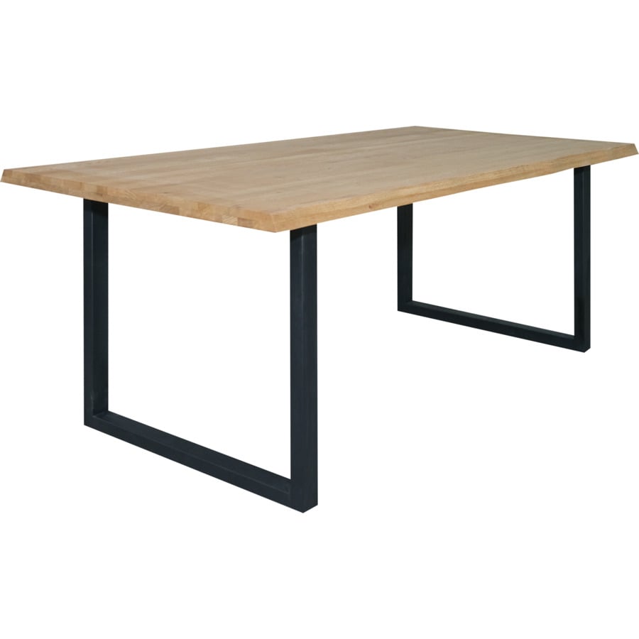 Tisch Hardy Wildeiche massiv, 220 x 75 x 100 cm