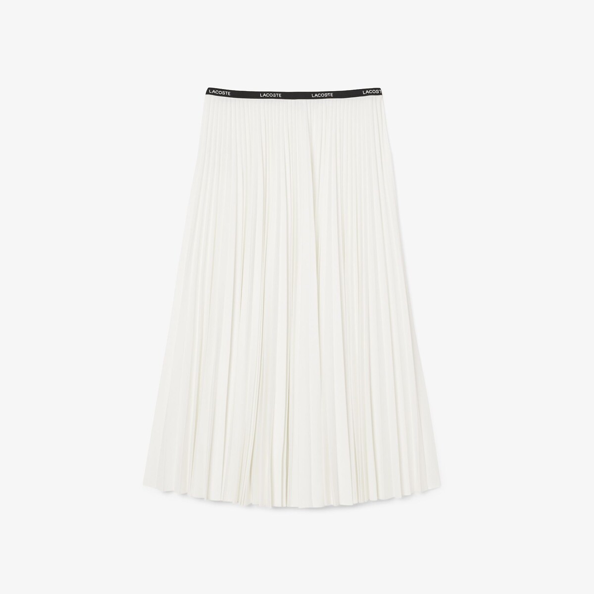 LACOSTE<br>Saia longa plissada