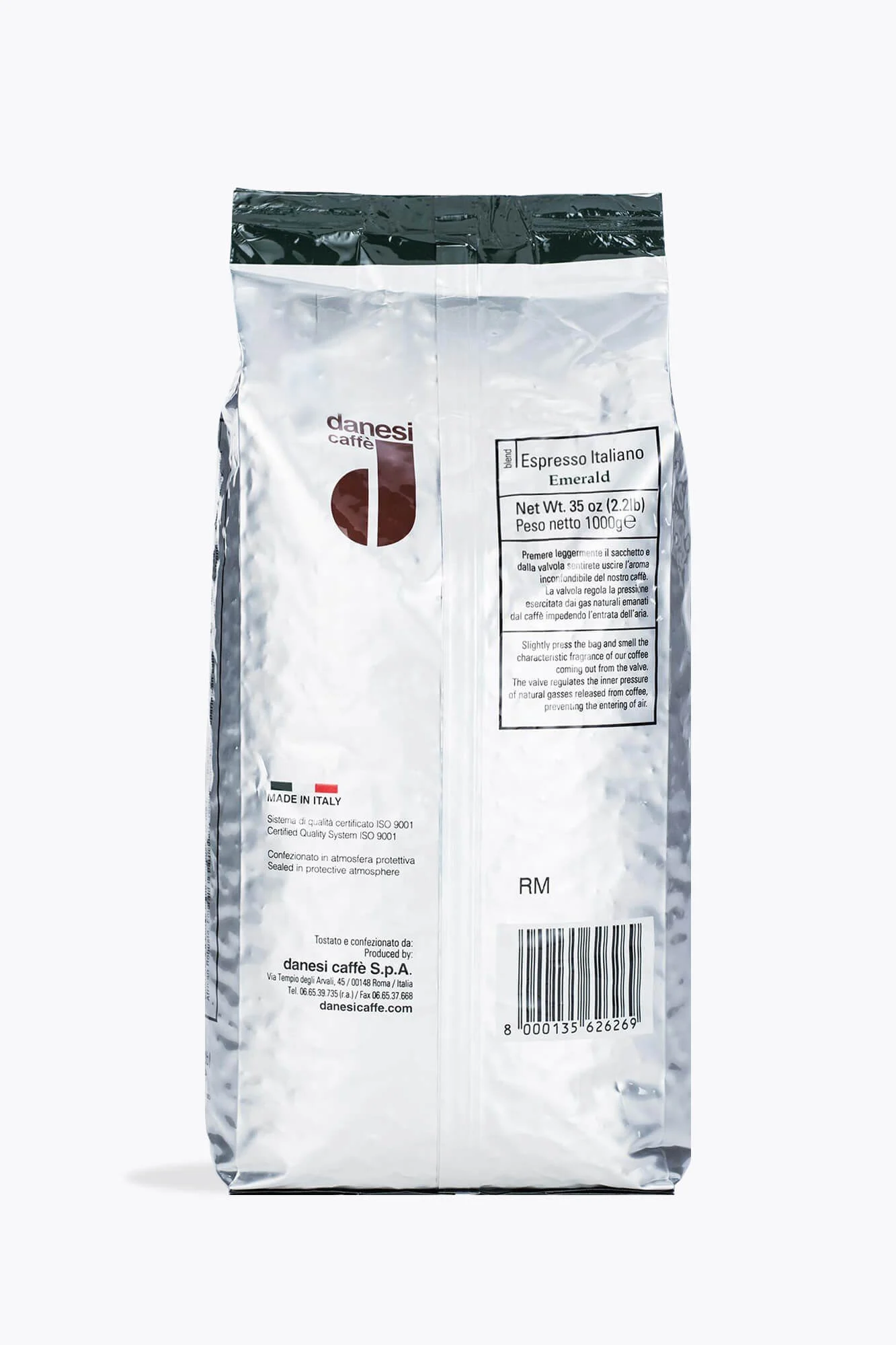 DANESI Caffè Espresso Emerald 1kg