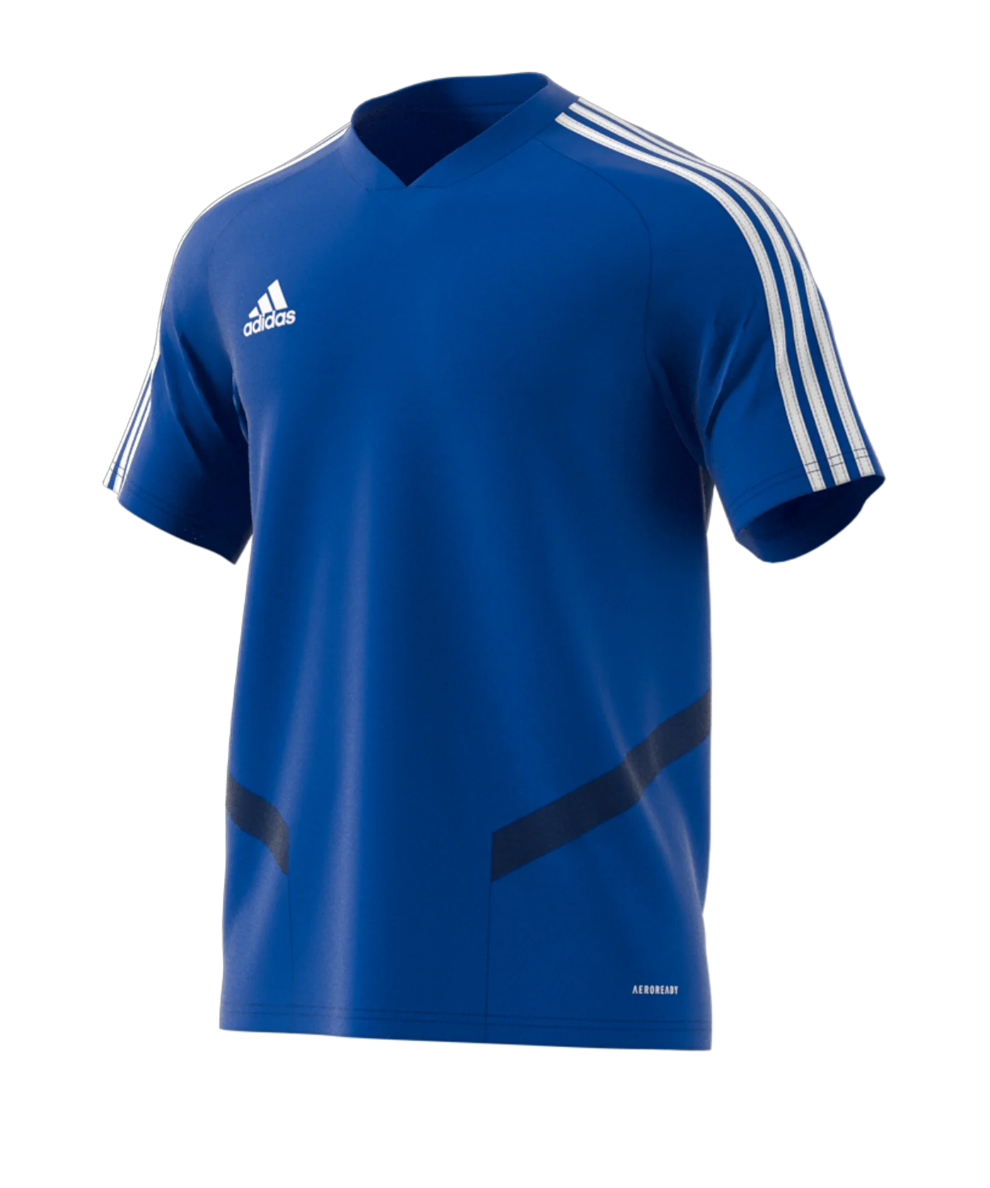 adidas Tiro 19 Trainingsshirt Blau Weiss