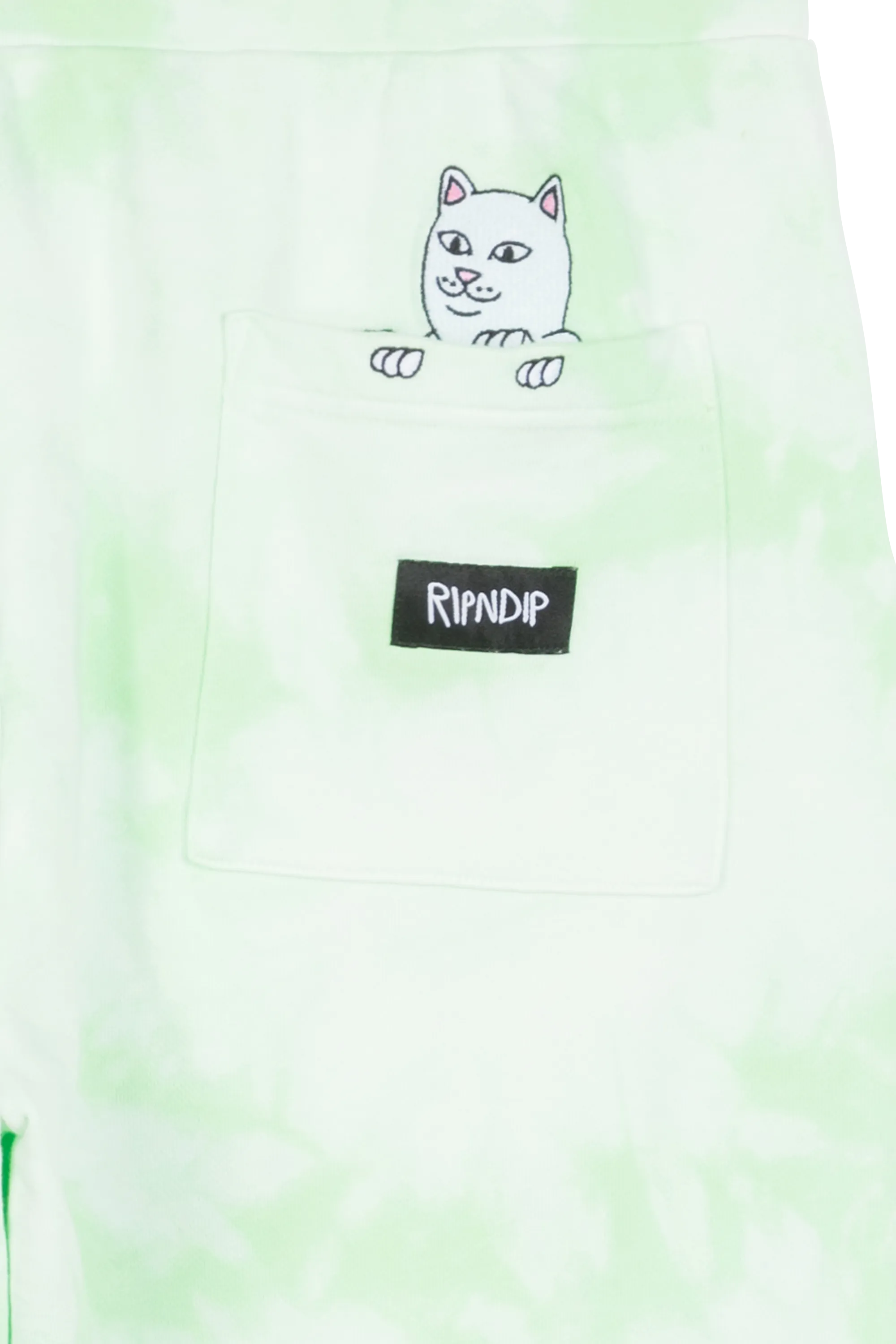RIPNDIP Jogging brodé THINK FACTORY Vert
