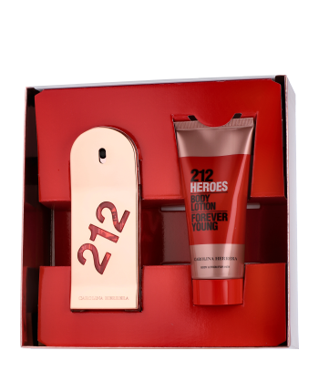 Carolina Herrera 212 Heroes Set mit Body Lotion 50ml-100ml