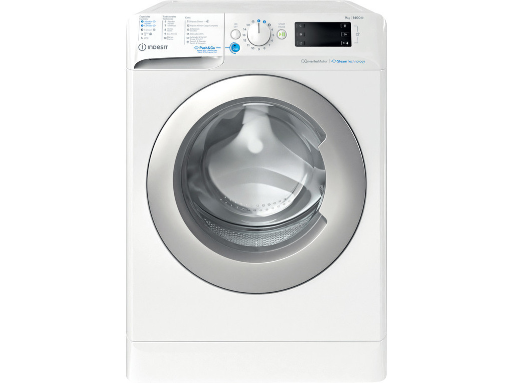 MÁQUINA LAVAR ROUPA INDESIT BWE 91496X WSV SPT - BRANCO A 9KG