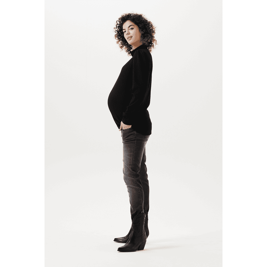 SUPERMOM Langarmshirt Casey Black