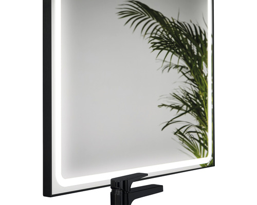 LED-spiegel Mia Zwart 50 x 80 cm IP44 zwart